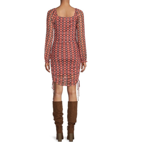 Women’s Ruched Bodycon Dress Size X-Large by Madden NYC - Picture 2 of 5